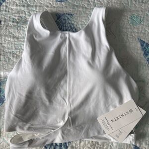 Athleta Women's White Crop Top